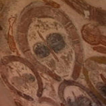 Image of a petroglyph from an Austrailian cave