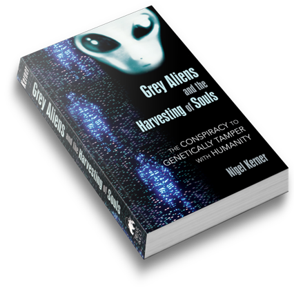 Image of 'Grey Aliens and the Harvesting of Souls' book cover