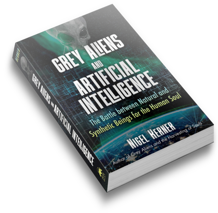 Image of 'Grey Aliens and Artificial Intelligence' book cover